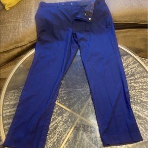 Classic Fit Ultraflex Mini-Grid Dress Pants